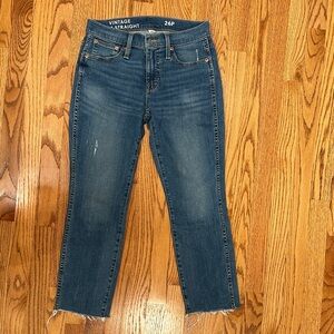 J. Crew Vintage Slim Straight Jeans